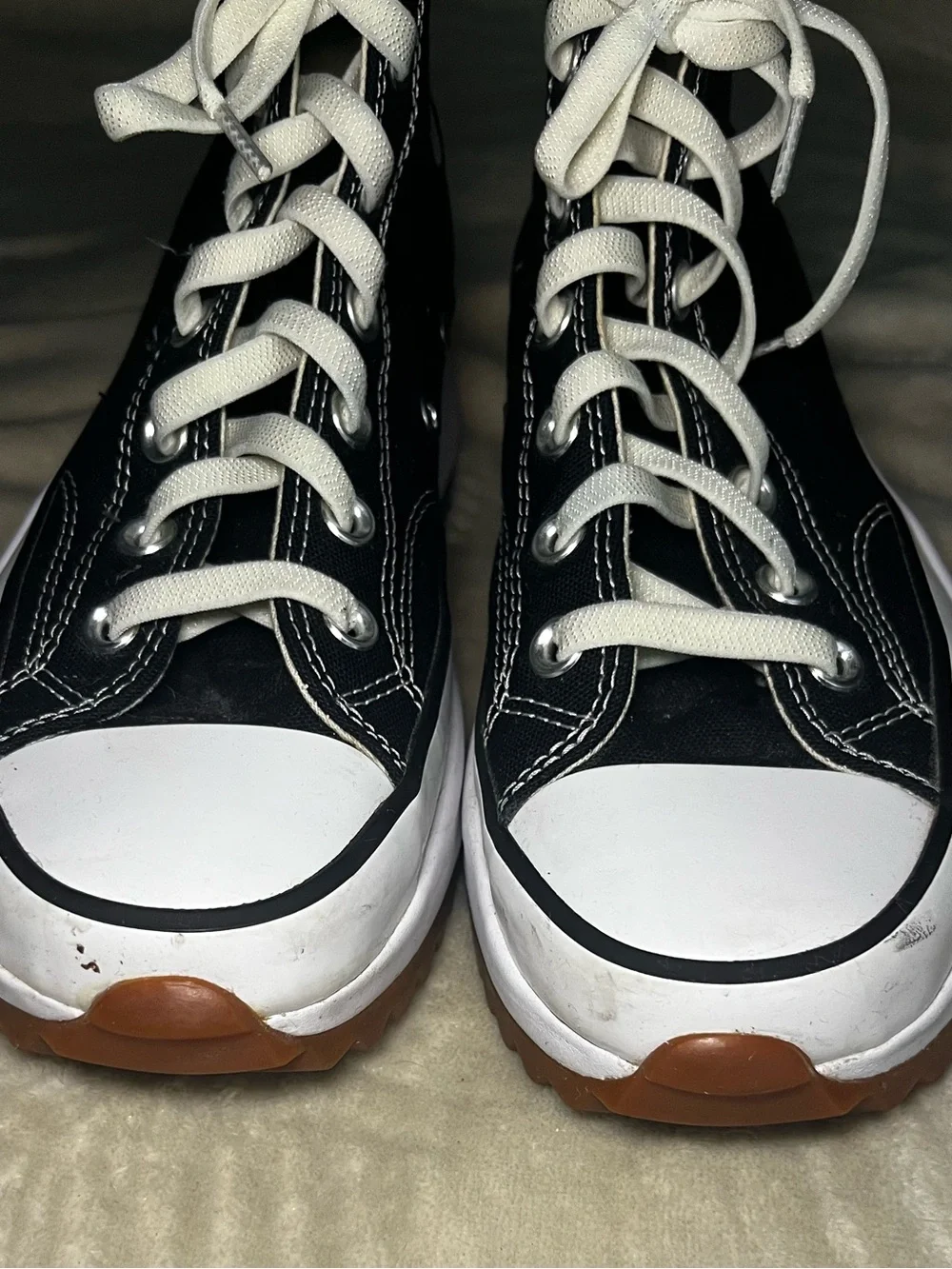 Converse black canvas